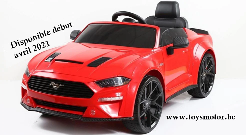 Ford Mustang 12 volts monoplace